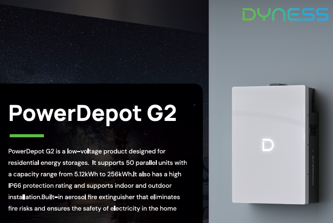 DYNESS PowerDepot G2 (5kW) incl. AEROSOL