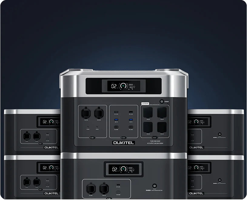 OUKITEL BP2000 PV, Powerstation 2200W