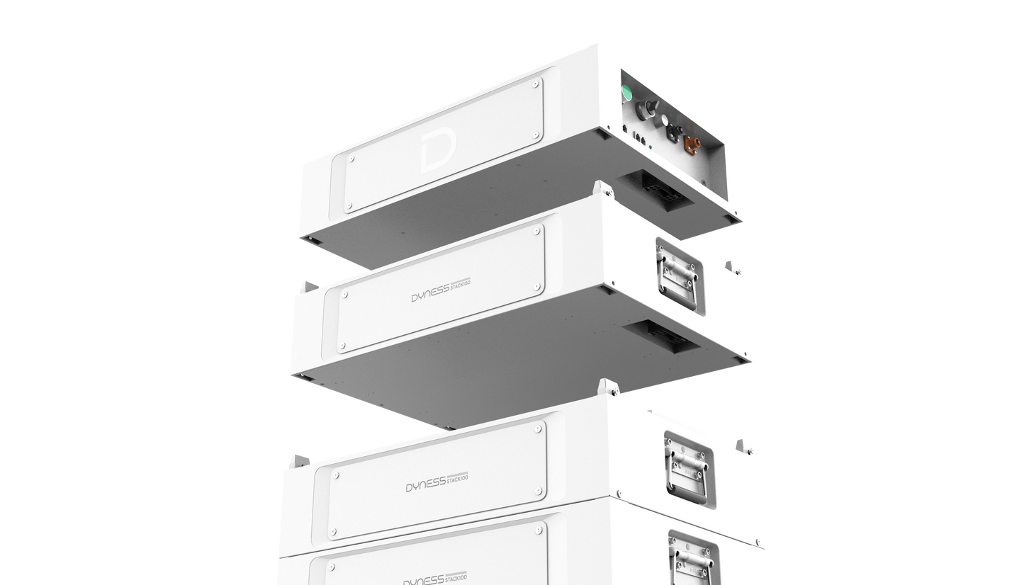 DYNESS Stack100 (15kWh) to 921kWh parallel expandable