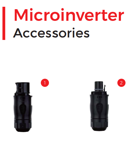 ESTAR Micro inverter AC Female Connector