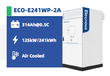 ALL IN ONE Cabinet ECO-E241WP-2A 125KW/241kWh