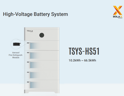 SOLAX Triple Sys. Battery Unit 5.1kWh (TBHS51)