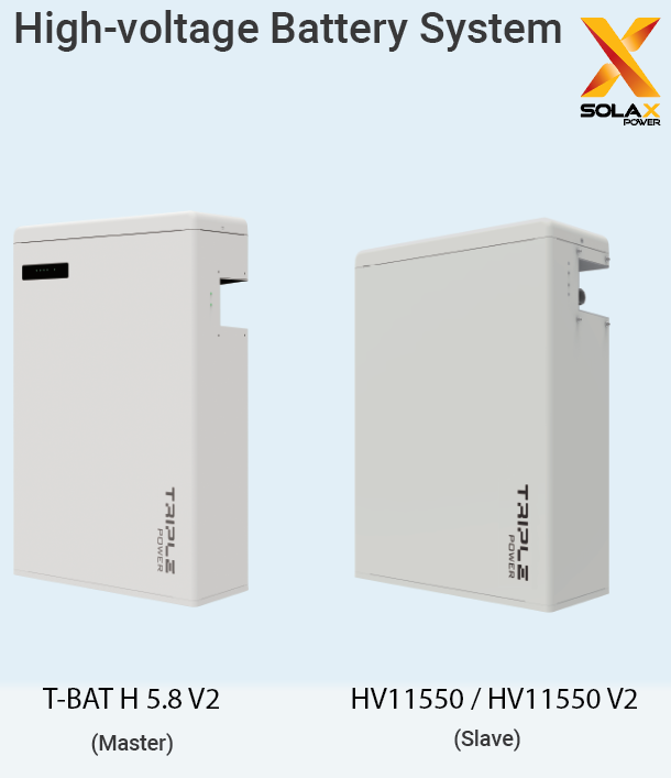 SOLAX High Voltage Battery System Slave HV11550 V2