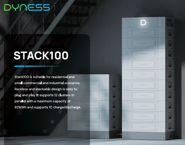 DYNESS HV Stack100 incl. BDU + AEROSOL tot 921 kWH