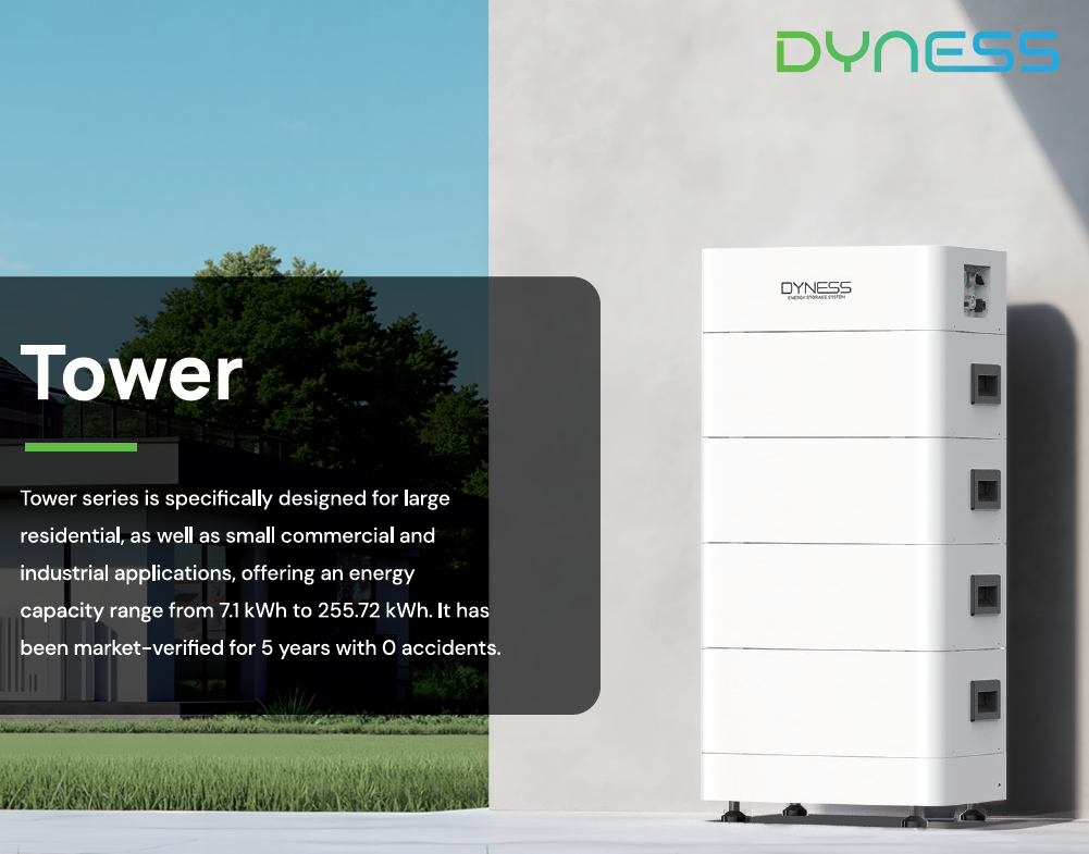 DYNESS HV Tower SET compleet  (incl.BDU)