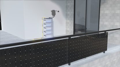 Storcube S1000 Balcony Optical Storage Solution